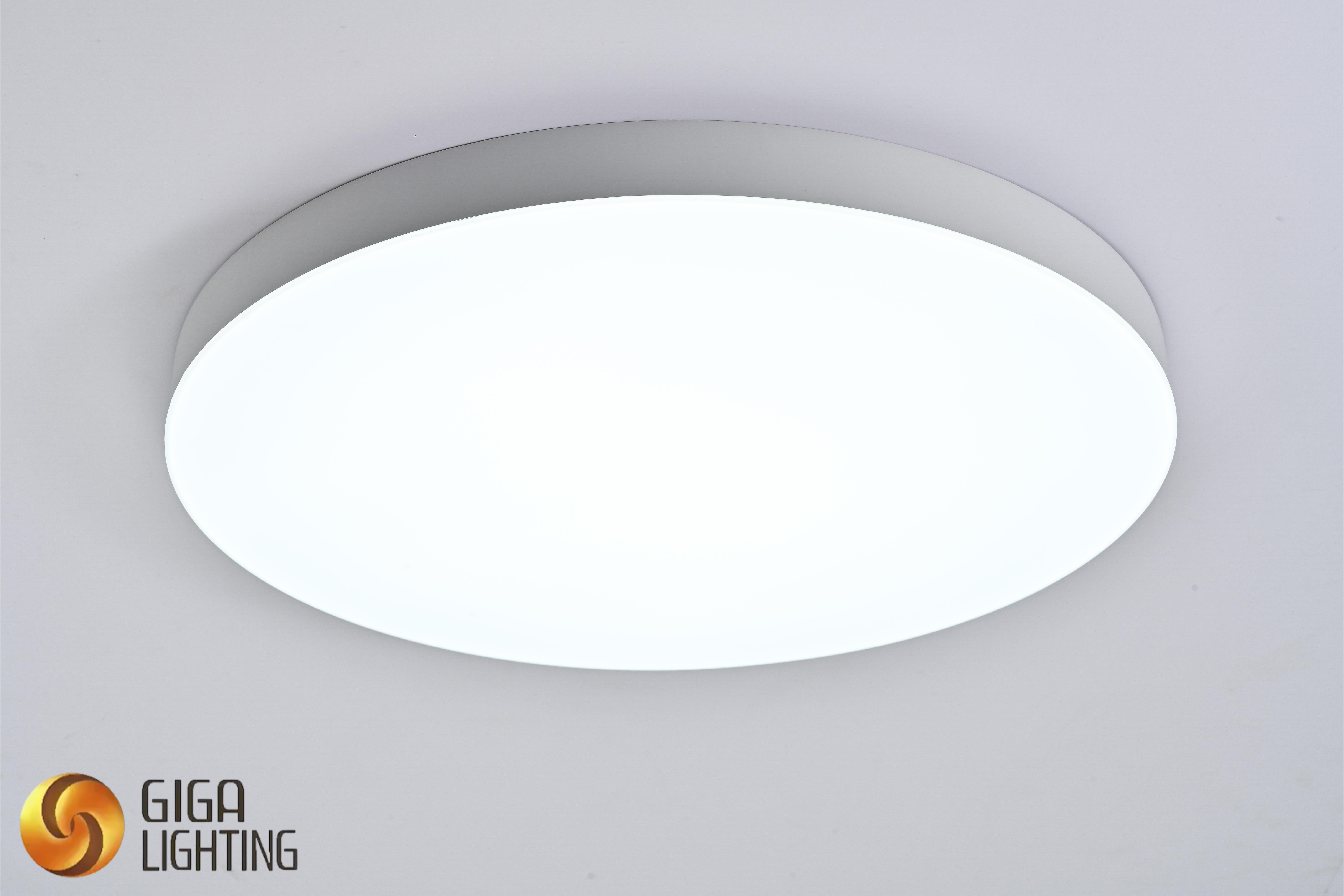 Luz de techo LED regulable IP40, lámpara redonda ultrafina, luz para balcón, dormitorio, pasillo, pasillo