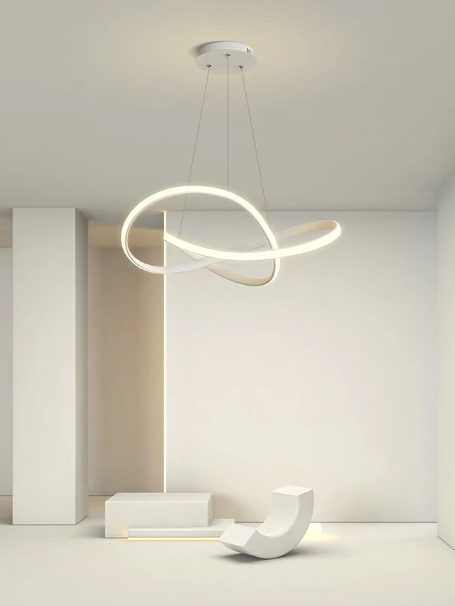 CB EMC Productor de candelabros circulares LED de arte moderno simple