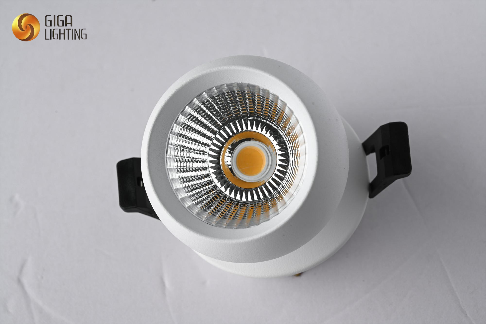 Foco empotrable CE Foco de techo blanco, GU10 Luz de techo giratoria, Foco de pared de techo LED industrial moderno Interior en globo para cocina, dormitorio, sala de estar, oficina, pasillo