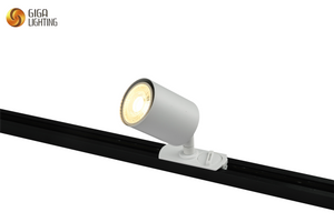 Focos de techo de producción a granel CE VDE Foco de techo redondo negro mate giratorio ajustable, casquillo GU10, luz de techo montada en superficie de aluminio Lámpara de techo Downlight