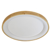accesorio de iluminación decorativa nórdica lámpara colgante de madera LED dormitorio de estar en el hogar