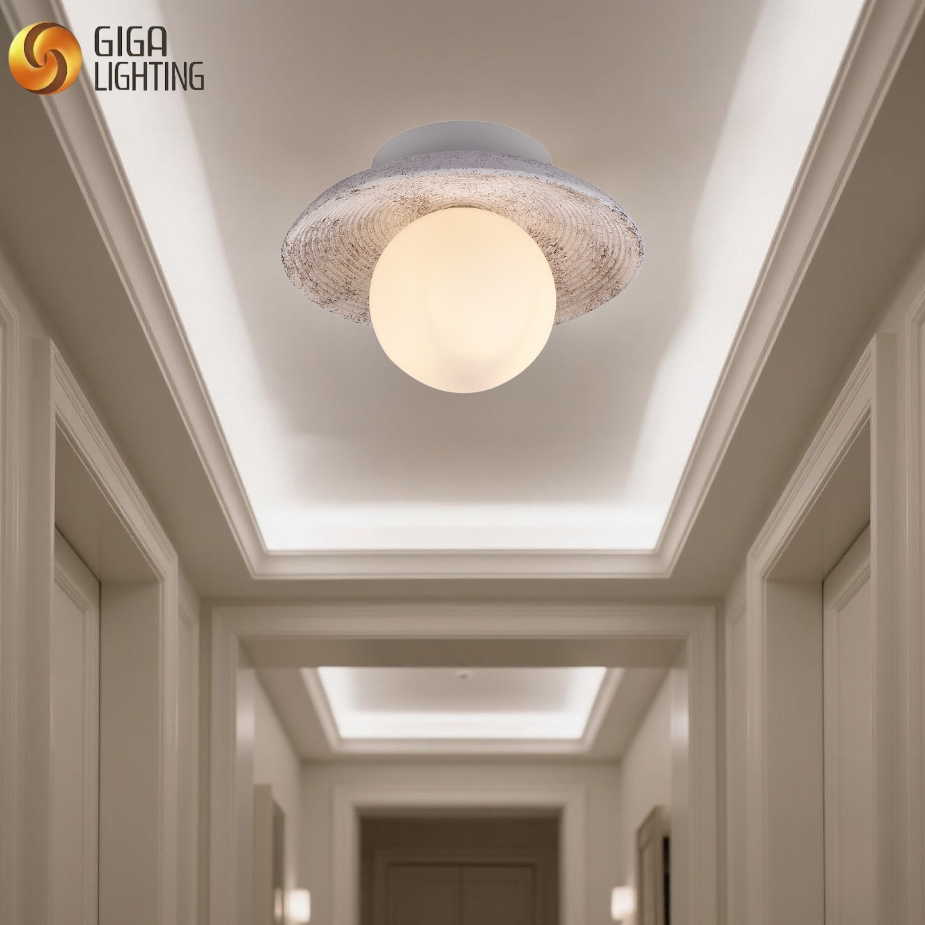 Orden a granel premium Lámparas de techo de travertino natural modernas para mayoristas | OEM disponible